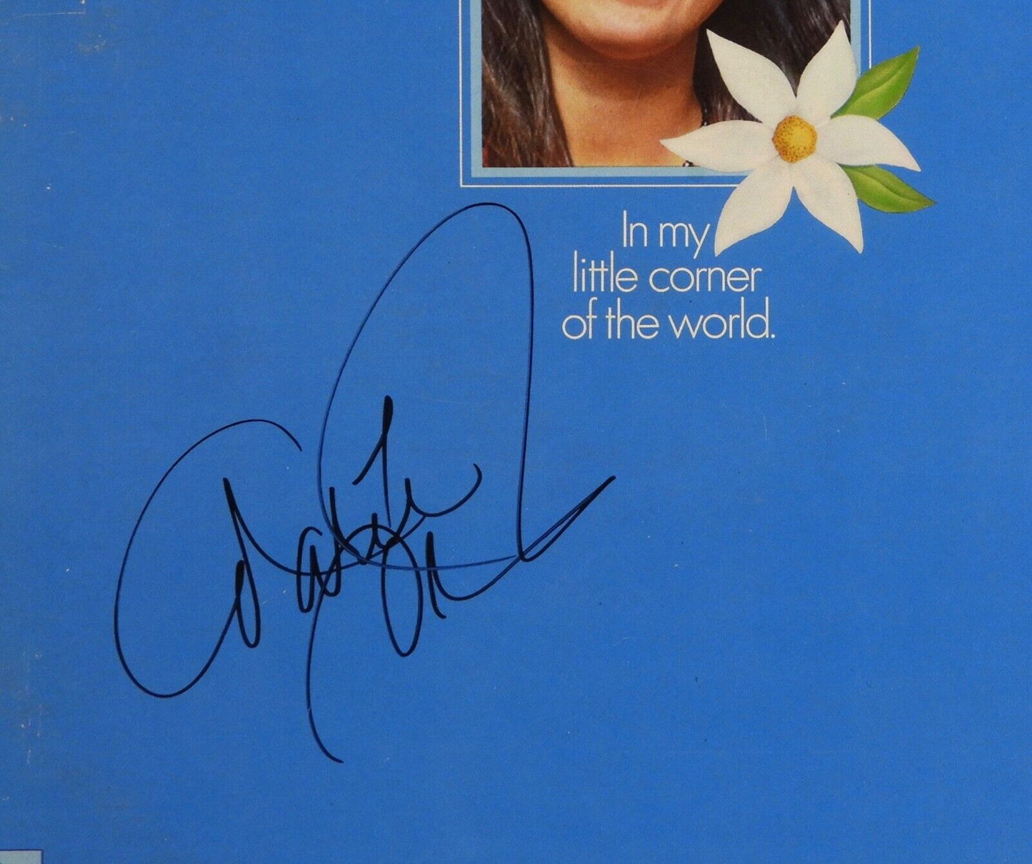 Marie Osmond JSA Signed Autograph Album Record Vinyl In My Little Corner