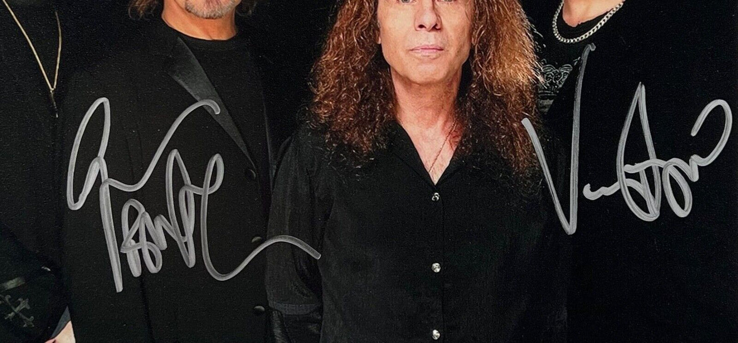 Vinny Appice Geezer Butler Black Sabbath JSA Signed Autograph Photo 8 x 10