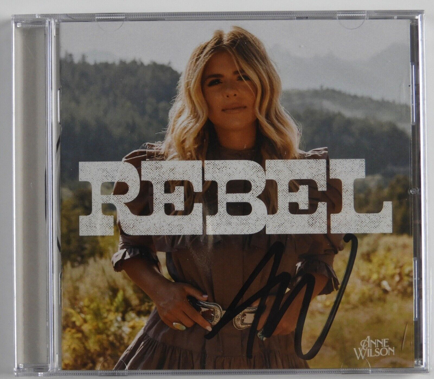 Anne Wilson REBEL Signed Autograph CD Booklet Still Sealed