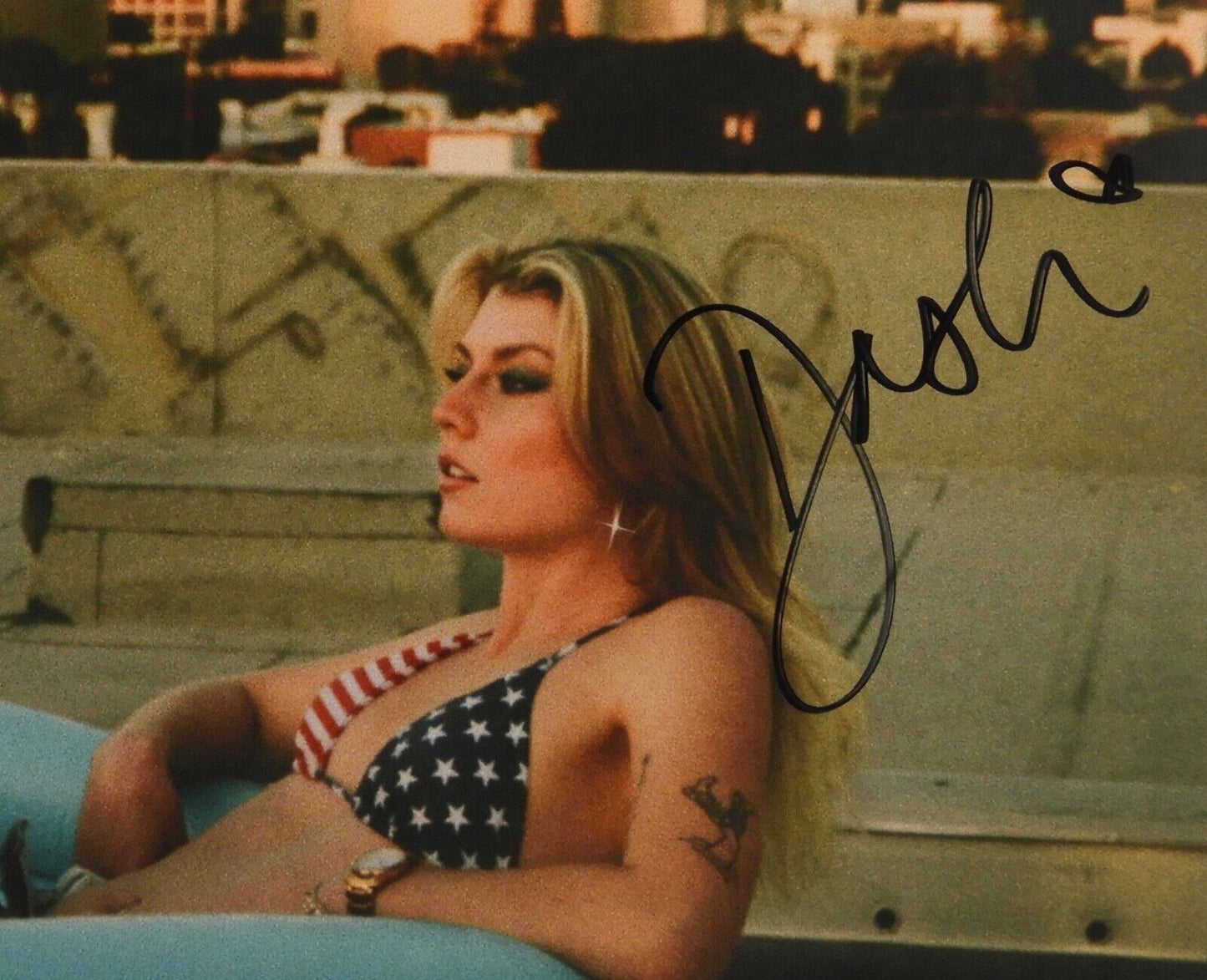 Dasha Signed Autograph Album JSA Record Vinyl