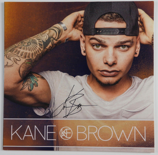 Kane Brown JSA Signed Autograph Album Record Vinyl