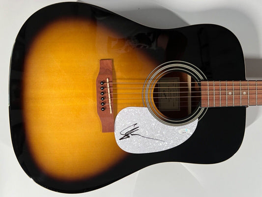 Conner Smith JSA Autograph Fully Signed Guitar Epiphone Acoustic