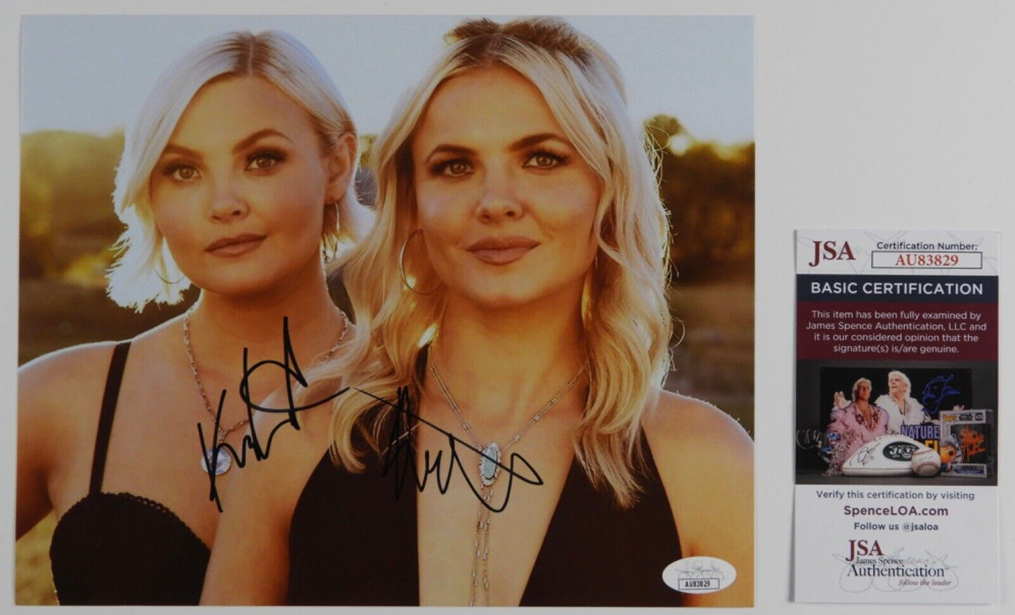 Tigirlily Gold JSA Signed Autograph 8 x 10 Photo Country Music Star