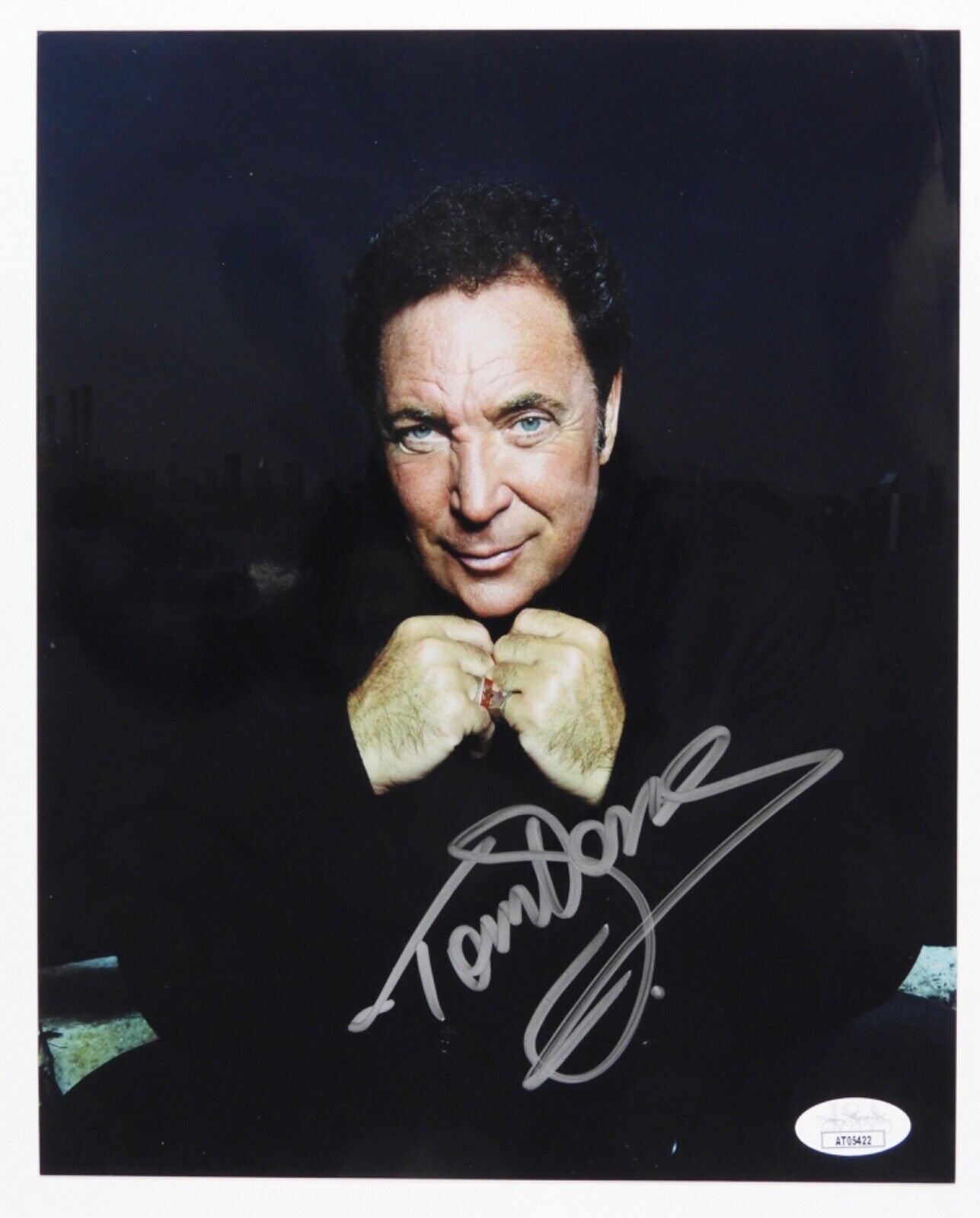 Tom Jones JSA Signed Autograph 8 x 10 Photo