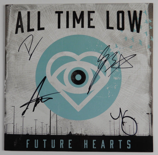 All Time Low JSA Signed Autograph Album Record Vinyl Future Hearts