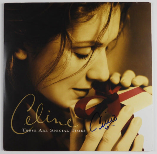 Celine Dion JSA Signed Autograph Record Album Vinyl These Special Times