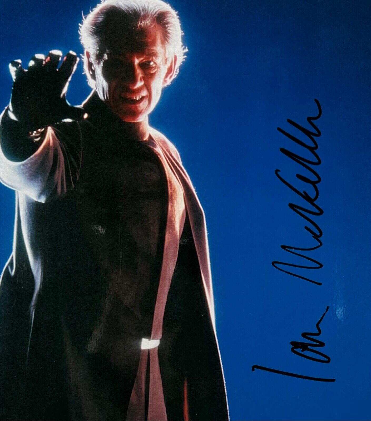 Ian McKellen Xmen Magneto JSA Signed Autograph Photo 8 x 10