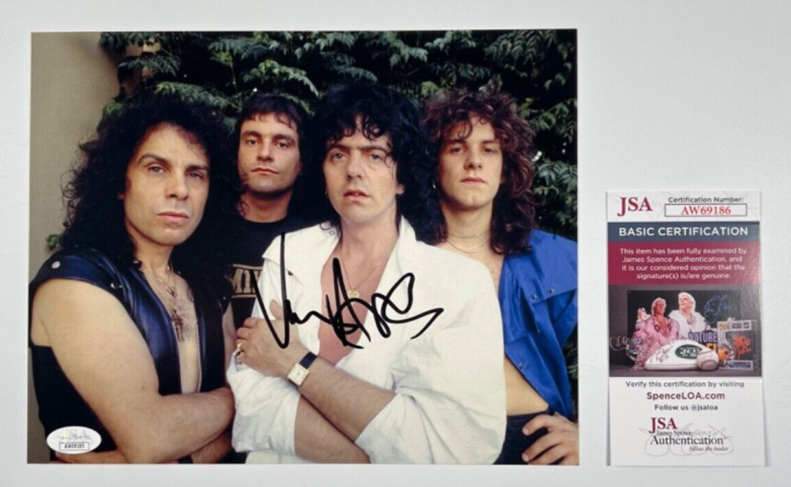 Vinny Appice DIO JSA Signed Autograph 8 x 10 photo