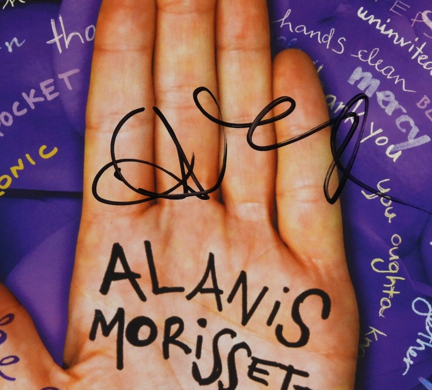 Alanis Morissette JSA Signed Autograph Record Album Vinyl The Collection
