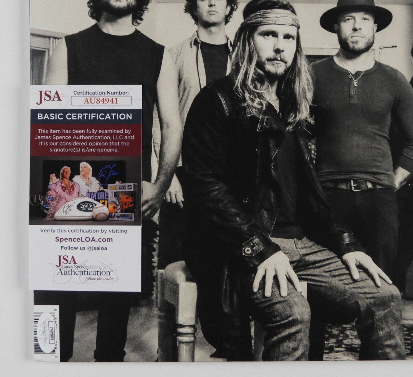 Lukas Nelson JSA Signed Autograph Album Record Vinyl Promise Of The Real