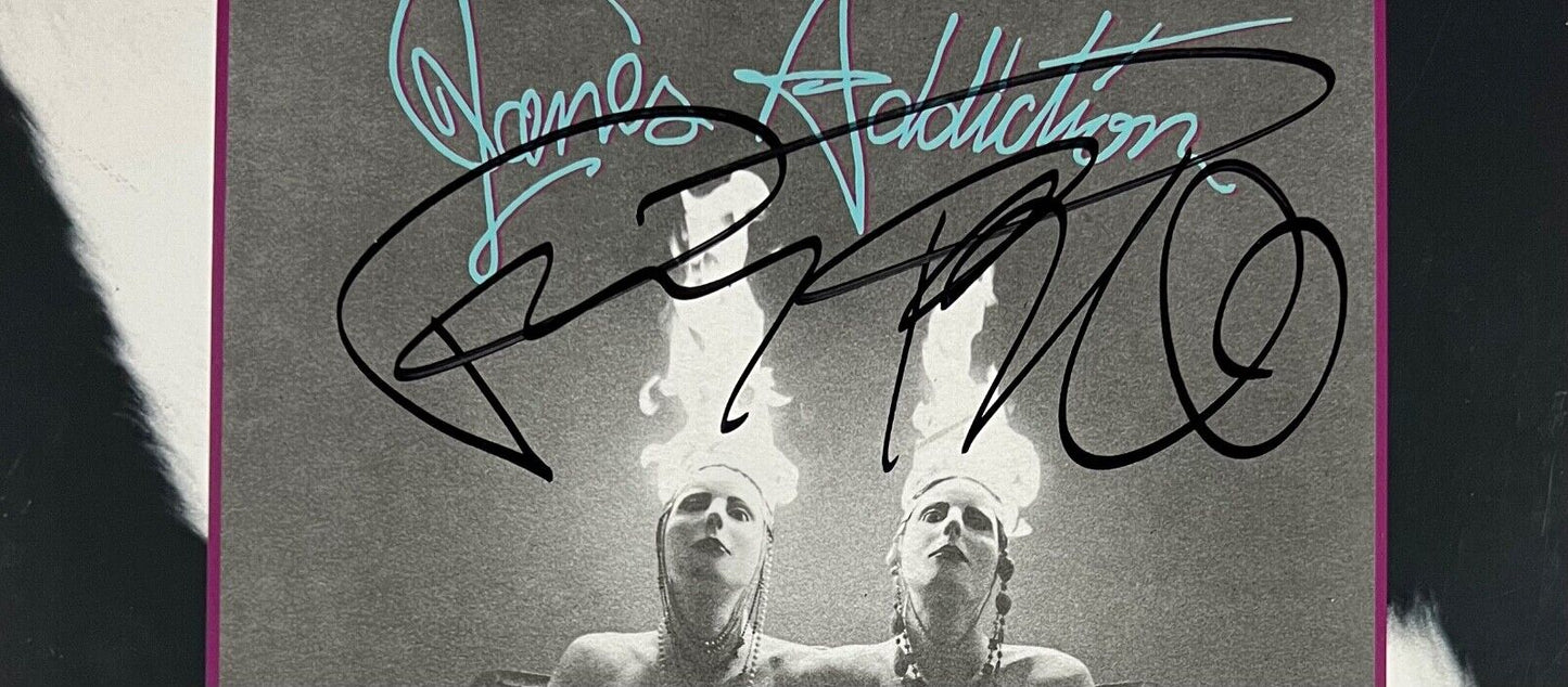 Jane's Addiction Perry Farrell ACOA Signed Autograph Record Vinyl Album