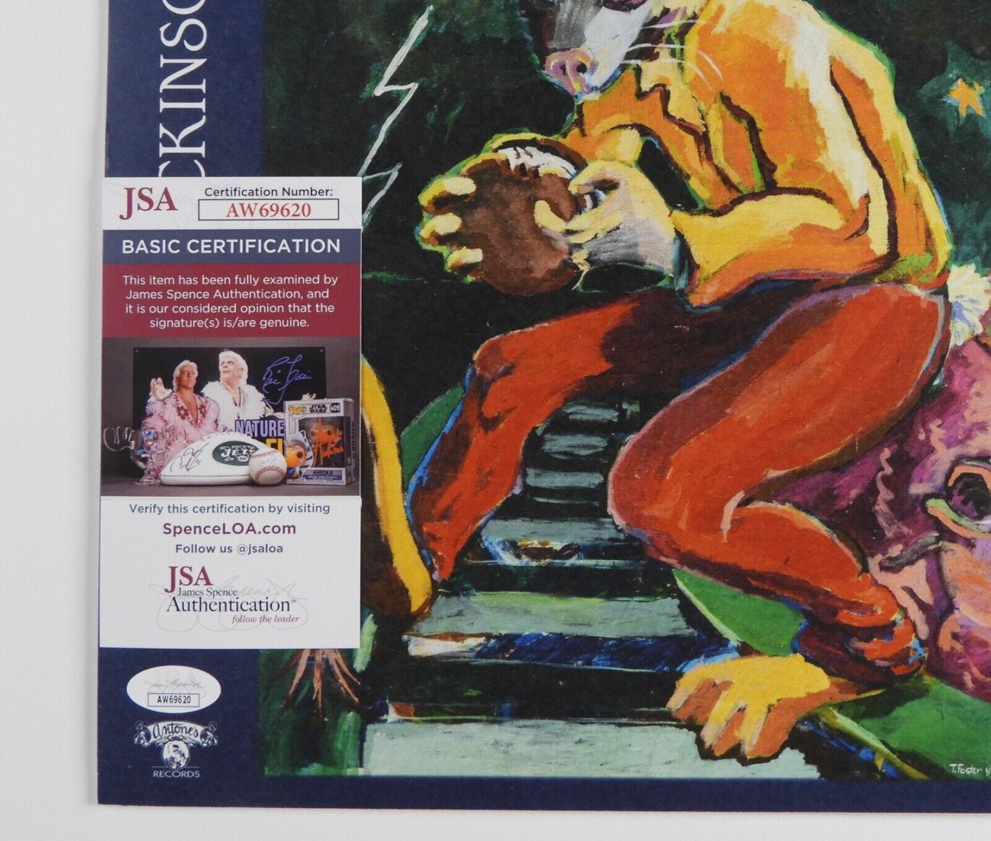 Luther Dickinson Signed Autograph JSA Album Record Vinyl Magic Music