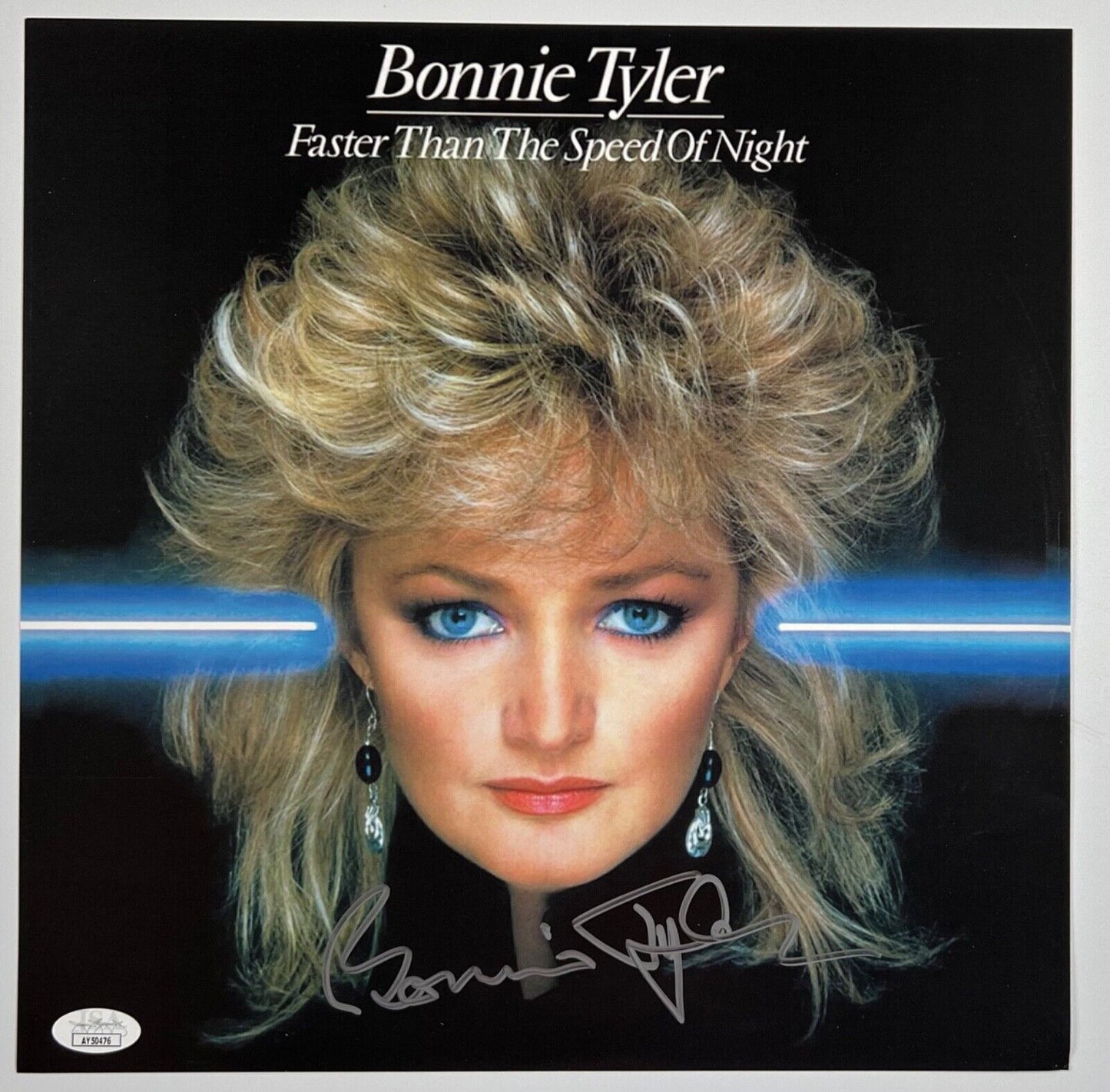 Bonnie Tyler JSA Signed Autograph Record Album Insert Full Album