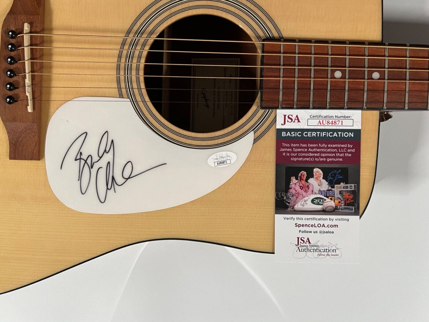 Brandy Clark JSA Autograph Signed Guitar Epiphone Acoustic