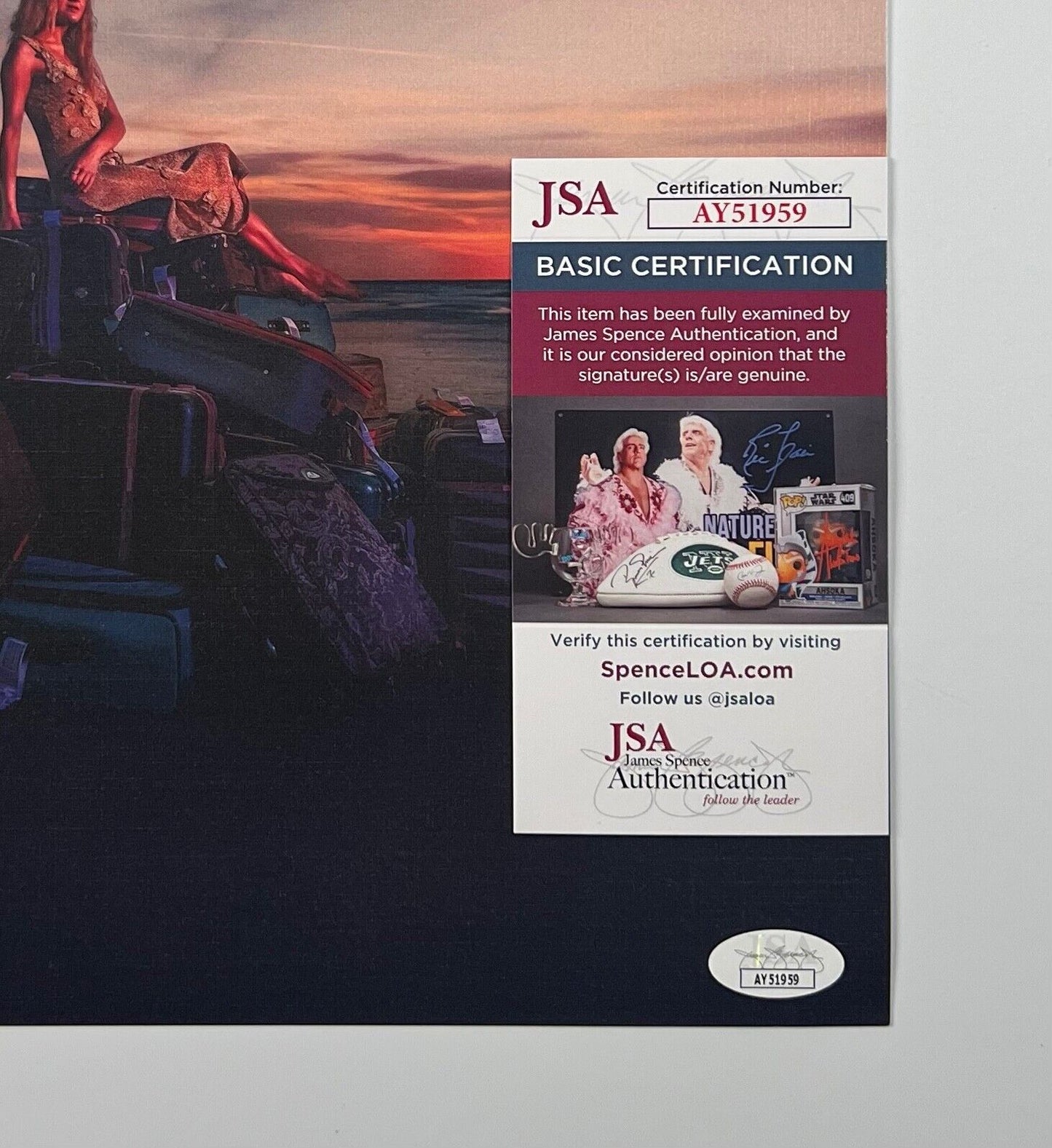 Kelsea Ballerini JSA Autograph Signed Album Vinyl Lithograph Patterns