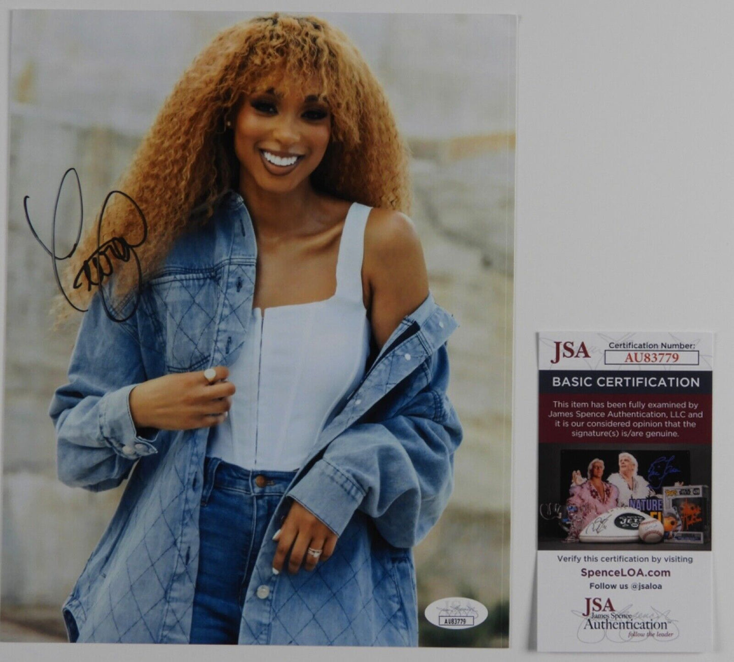 Tiera Kennedy JSA Signed Autograph 8 x 10 Photo Country Music Star