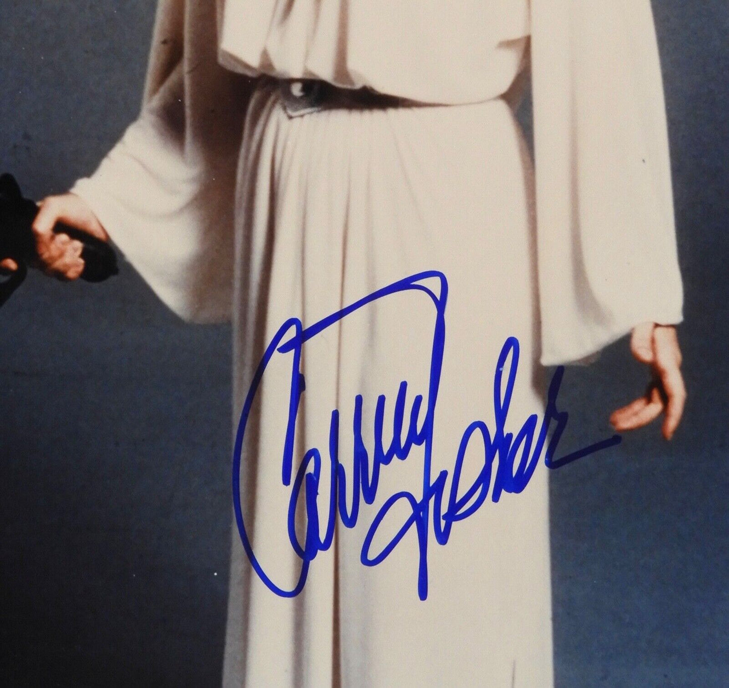 Star Wars Carrie Fisher Autograph Signed 8 x 10 Photo PSA COA Princess Leia