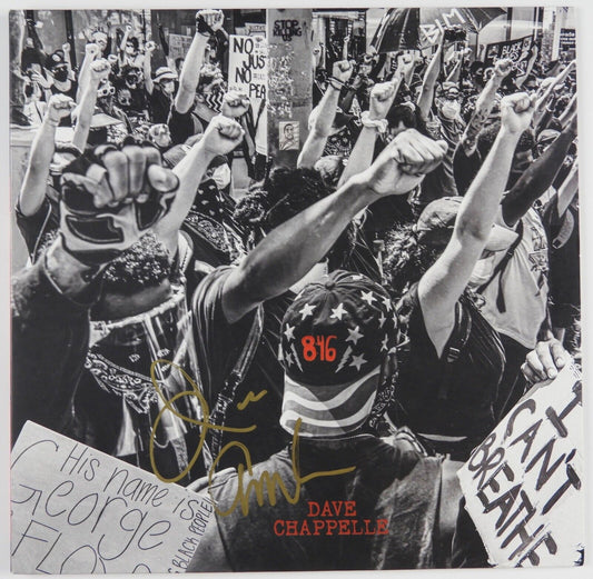 Dave Cappelle Signed JSA Autograph Record Album Vinyl 8:46