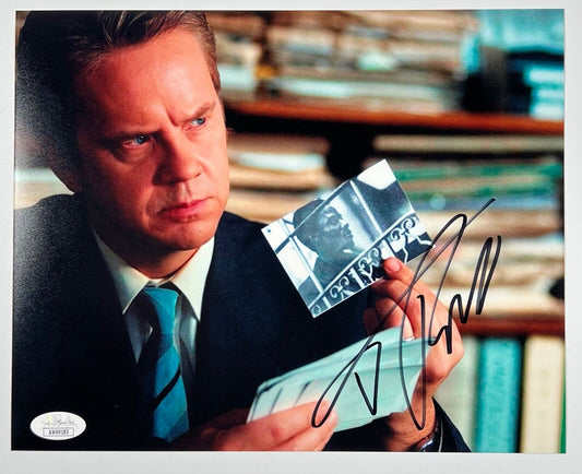 Tim Robbins JSA Signed Autograph 8 x 10 photo