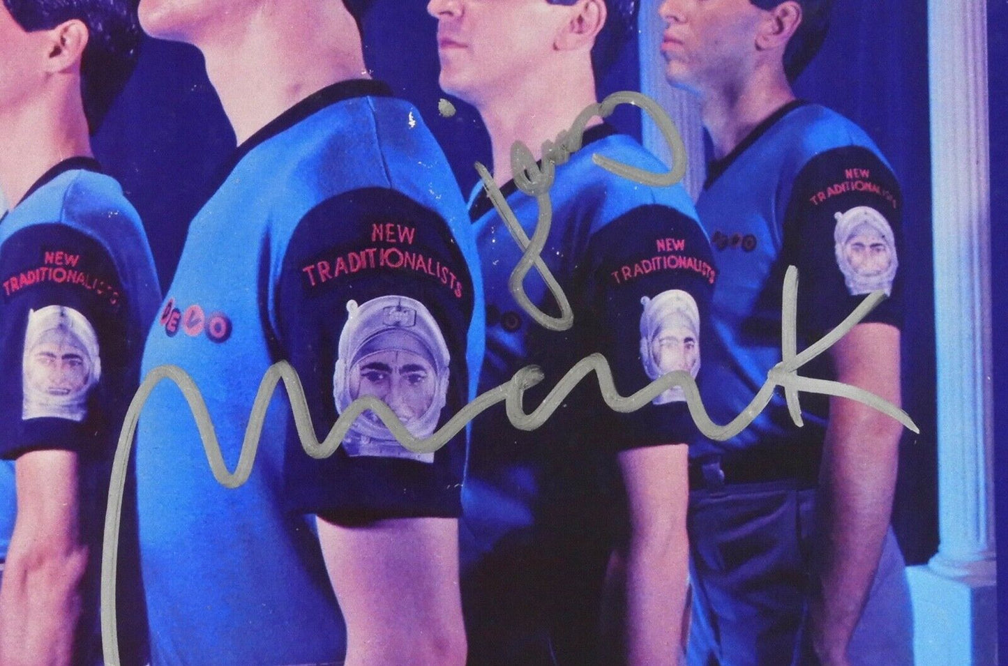 Devo JSA Signed Autograph Record Album New Traditionalist Vinyl