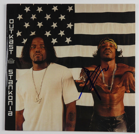 Outkast Andre 3000 JSA Autograph Signed Album Record Vinyl Stankonia