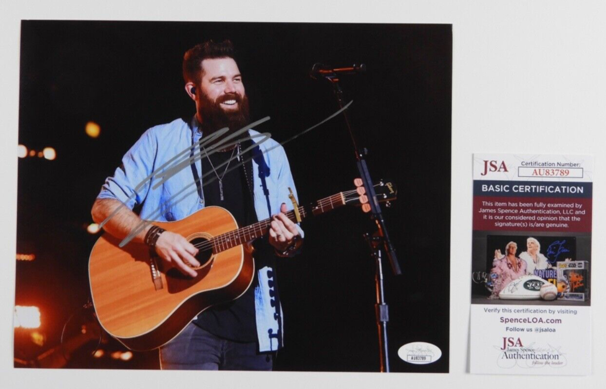 Jordan Davis JSA Signed Autograph 8 x 10 Photo Country Music Star