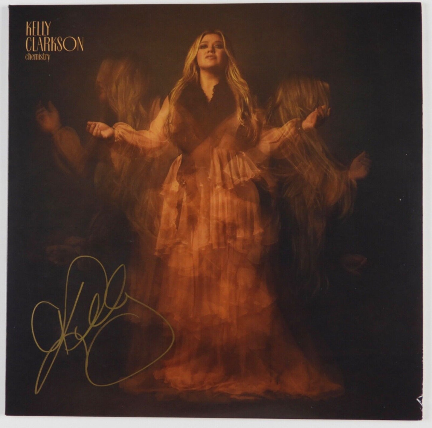 Kelly Clarkson JSA Signed Autograph Album Vinyl Record Chemistry