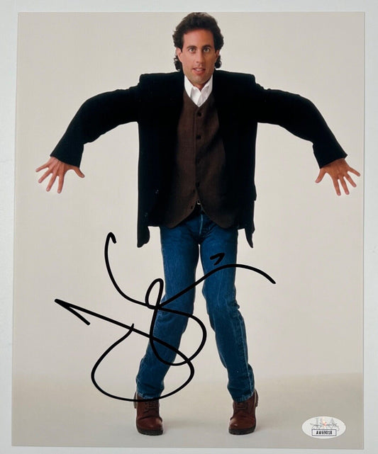 Jerry Seinfeld JSA Signed Autograph 8 x 10 photo