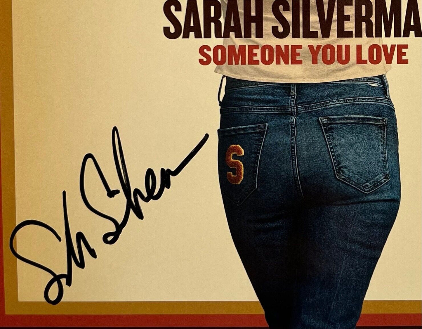 Sarah Silverman JSA Signed Autograph Record Album Vinyl Someone You Love