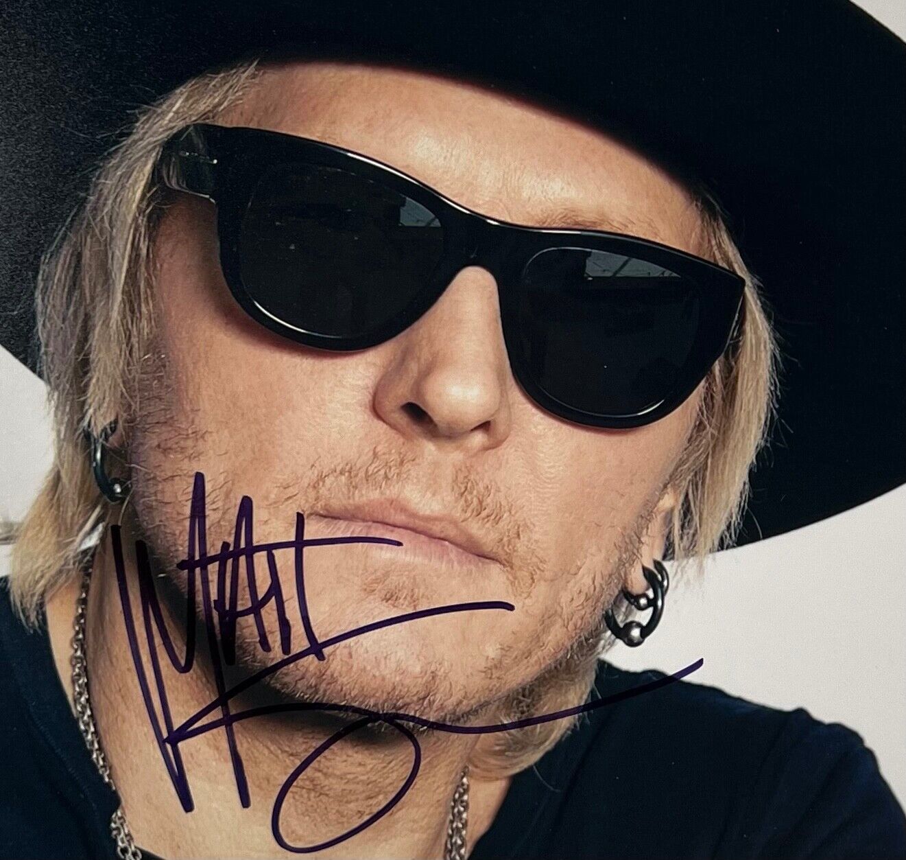 Matt Sorum Guns n Roses JSA Signed Autograph Photo 8 x 10