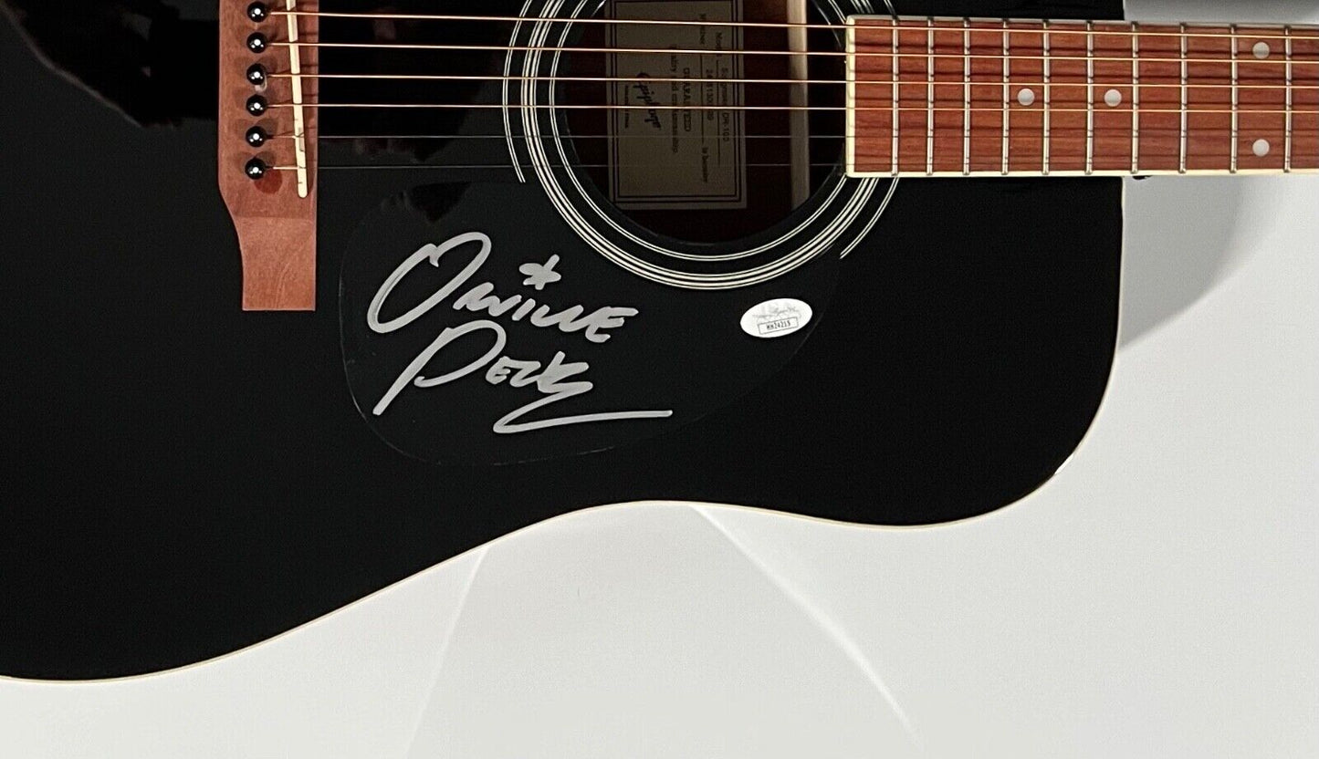 Orville Peck JSA Autograph Signed Guitar Epiphone Acoustic