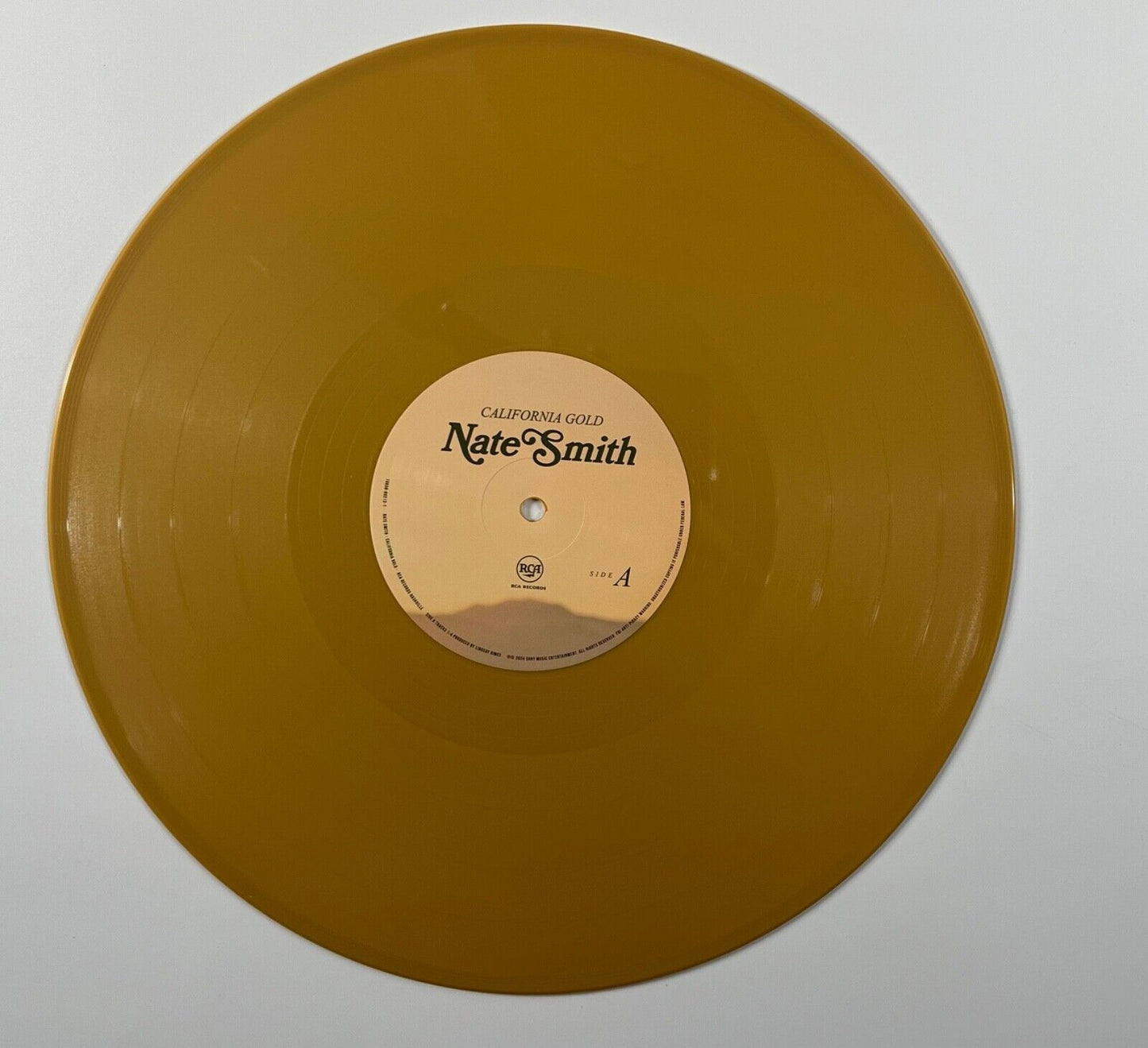 Nate Smith JSA Autograph Signed Album Vinyl California Gold