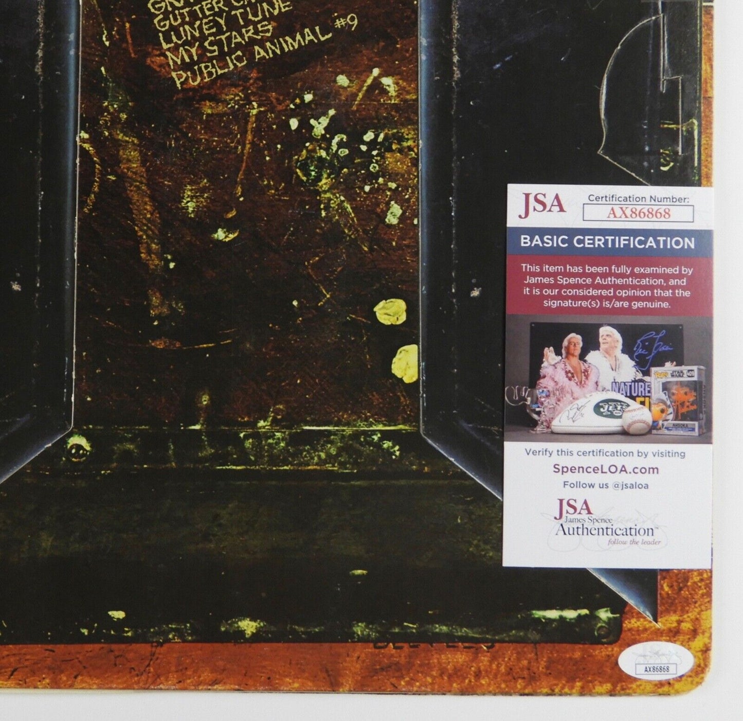 Alice Cooper JSA Signed Autograph Album Record Vinyl School's Out