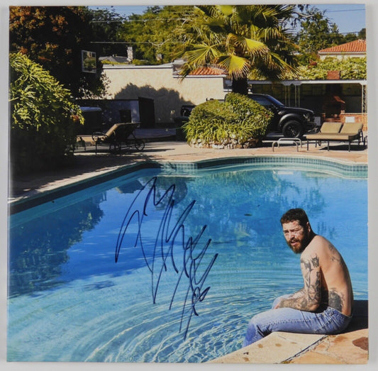 Post Malone JSA Signed Autograph Album Record Vinyl Austin