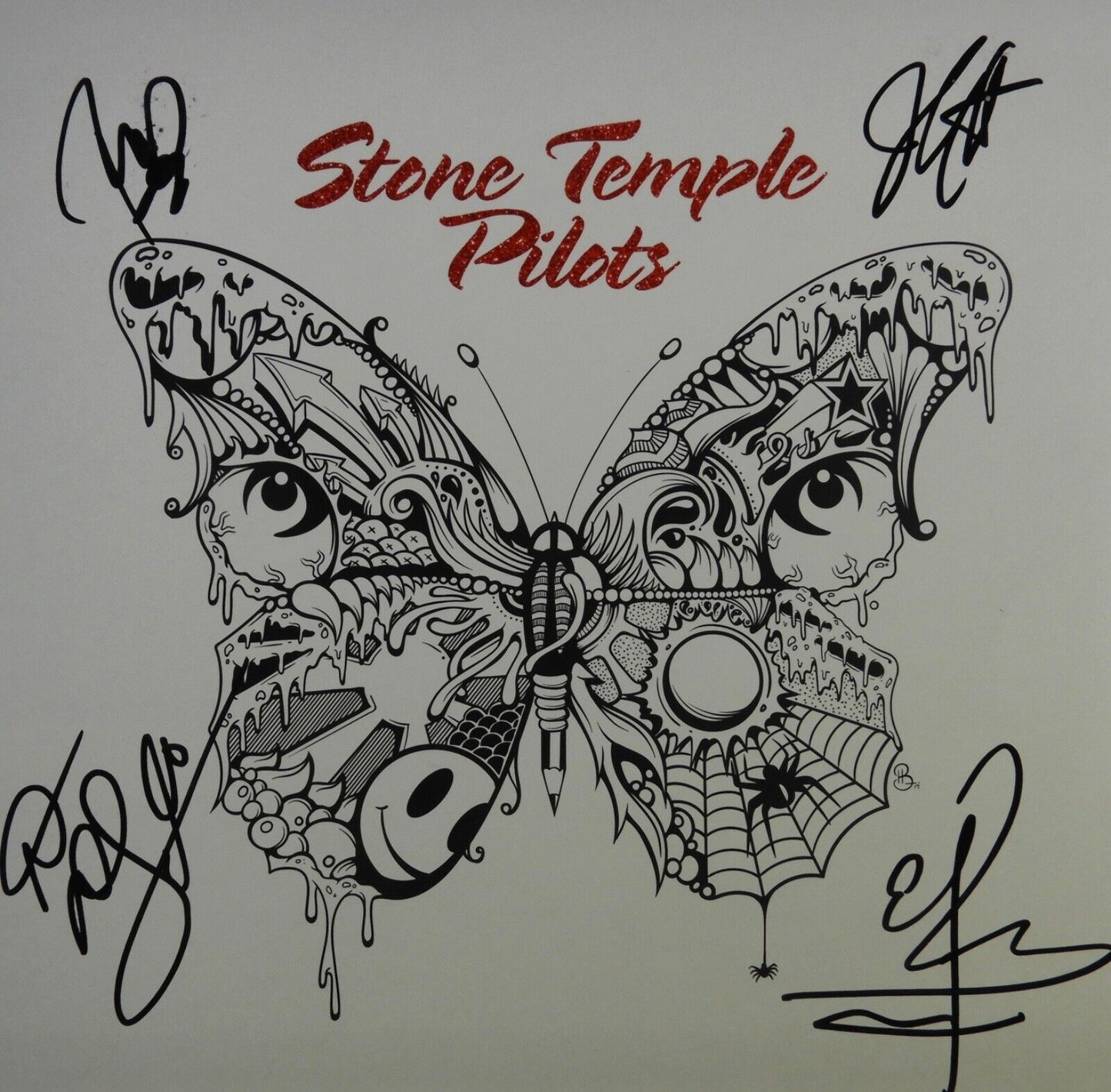 Stone Temple Pilots JSA Signed Autograph Album Record Vinyl Fully Signed