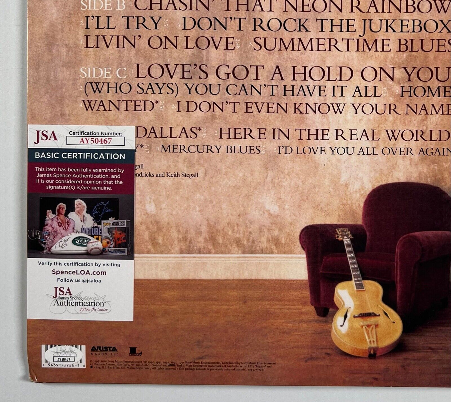 Alan Jackson JSA Signed Autograph Record Album The Greatest Hits