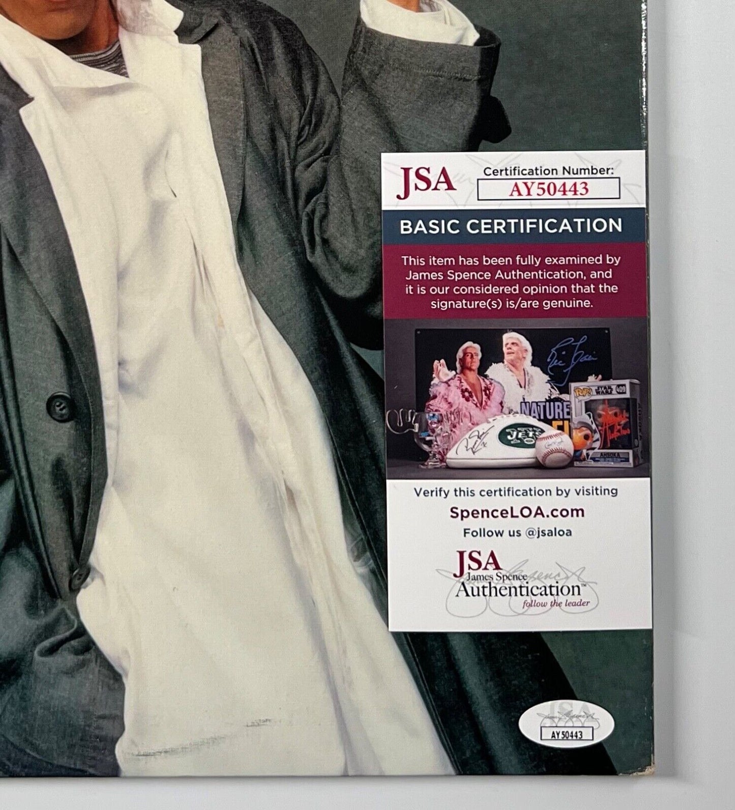 Lionel Richie JSA Autograph Signed Album Vinyl Record Dancing On The Ceiling