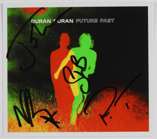 Duran Duran JSA Autograph Signed CD Insert Future Past