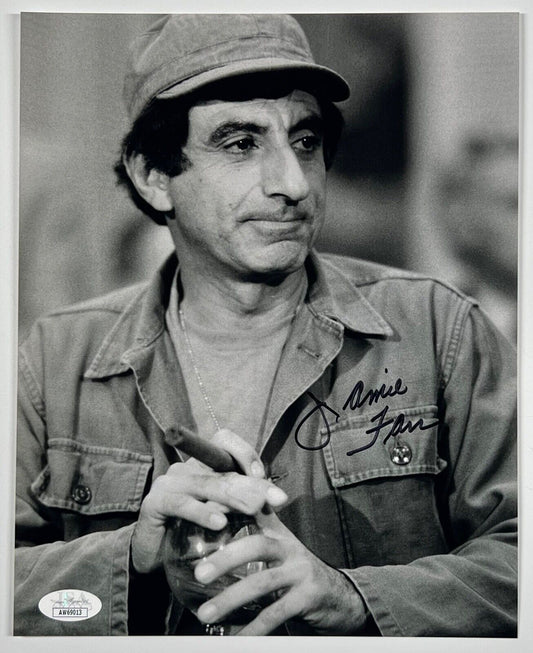 Jamie Farr MASH JSA Signed Autograph 8 x 10 photo