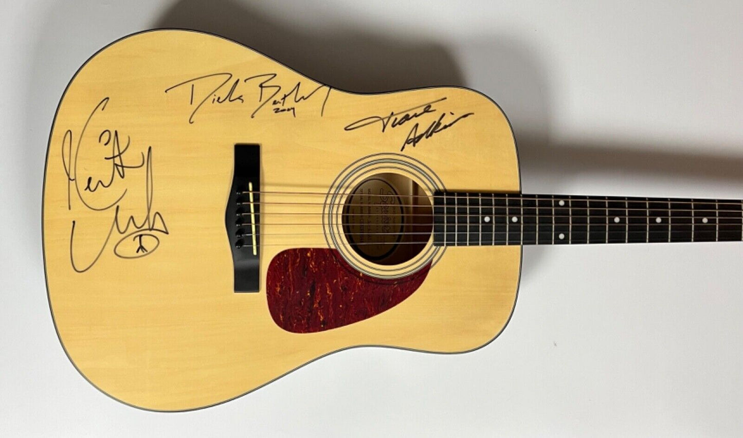 Dierks Bentley Keith Urban Trace Adkins JSA Signed Autograph Acoustic Guitar