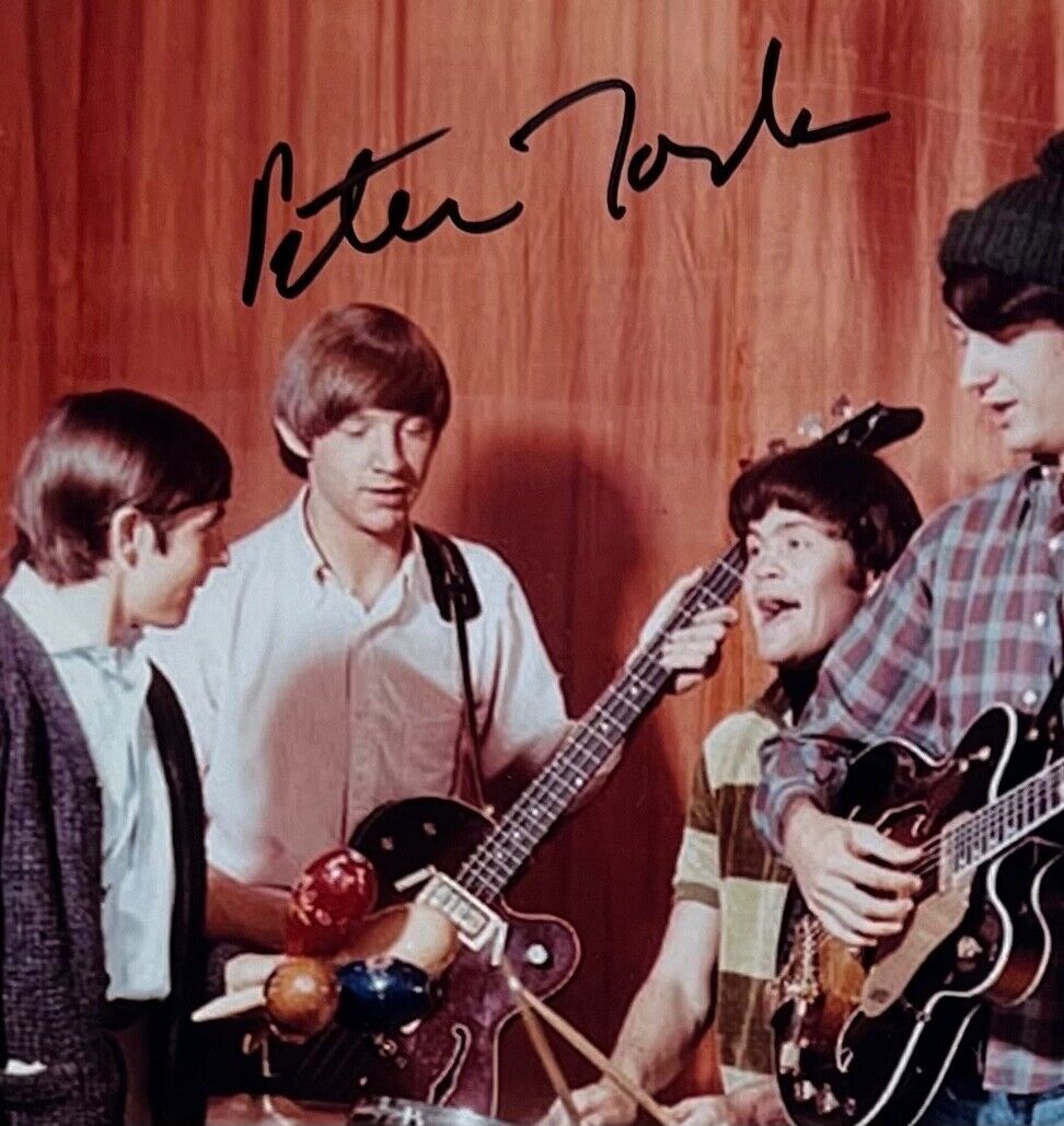 Peter Tork The Monkees JSA Signed Autograph 8 x 10 photo