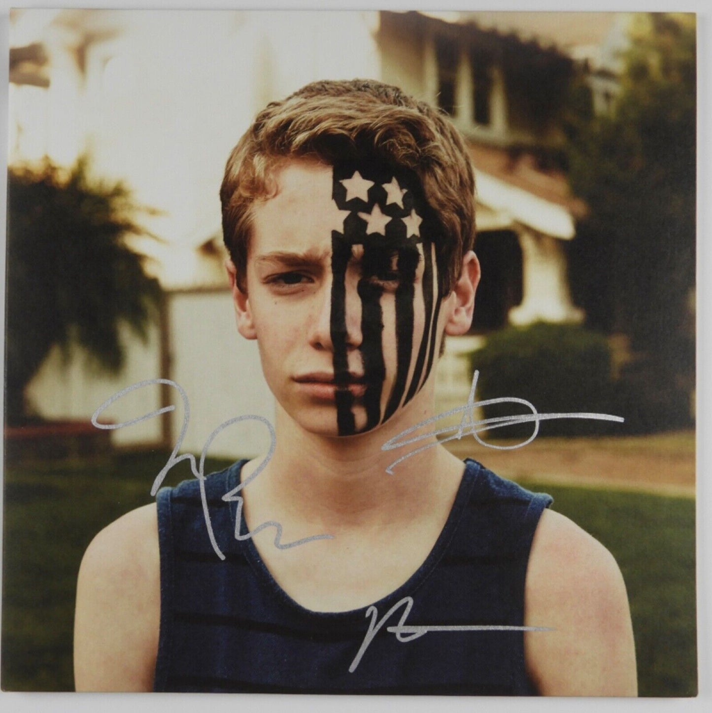 Fall Out Boy  JSA Fully Signed Autograph Album Record Vinyl American Beauty