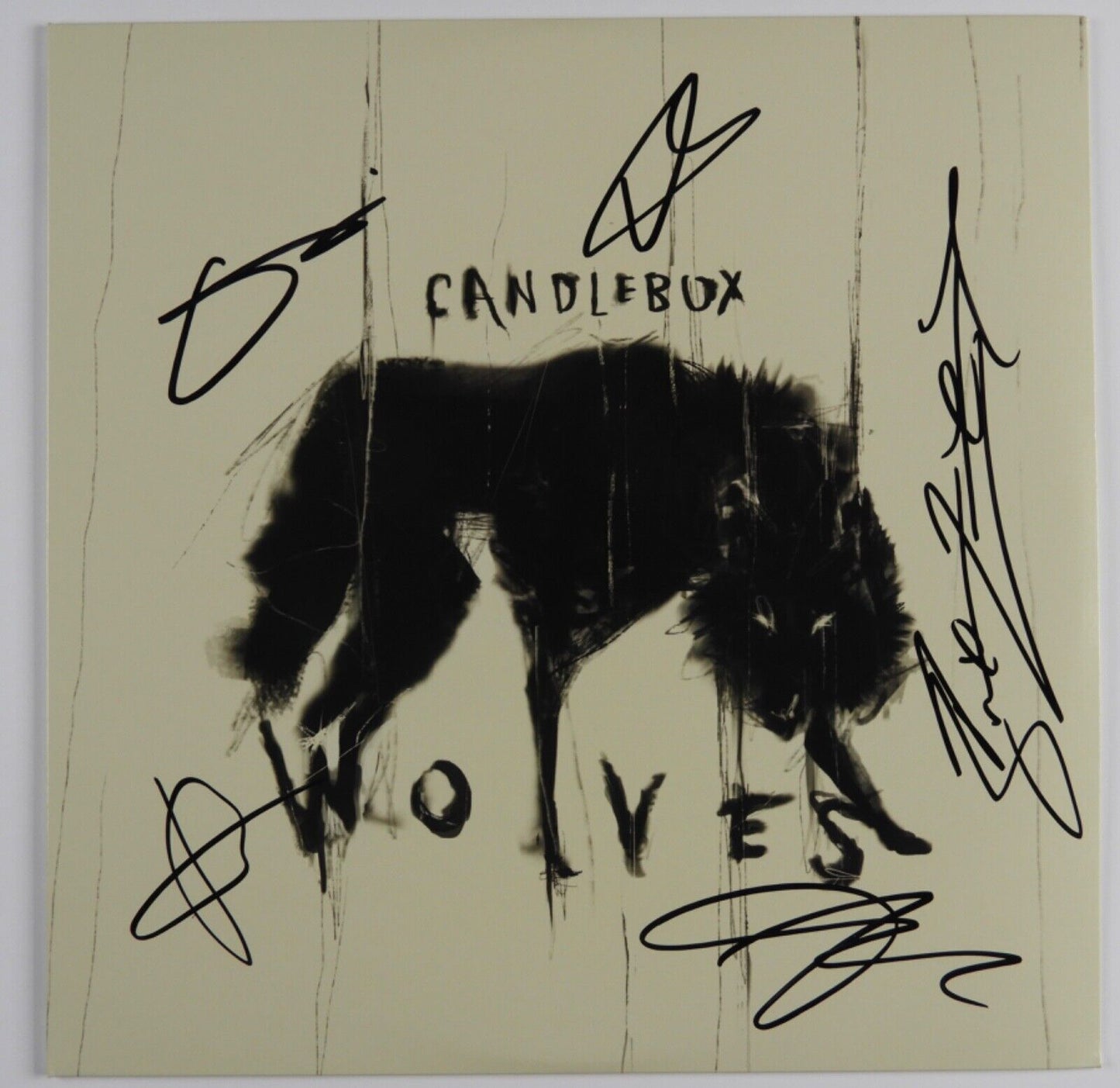 Candlebox JSA Fully Signed Autograph Album Record Vinyl The Long Goodbye