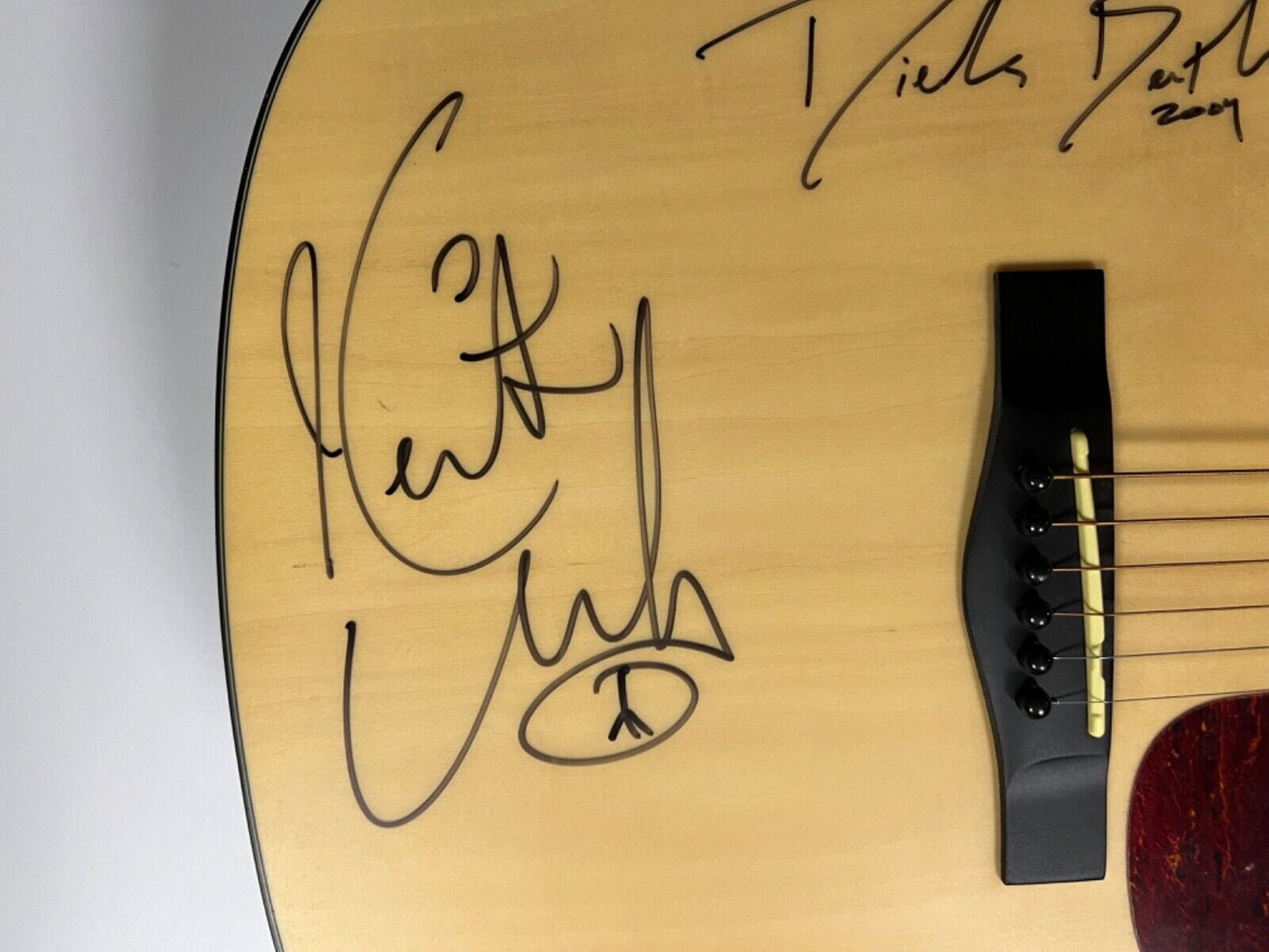 Dierks Bentley Keith Urban Trace Adkins JSA Signed Autograph Acoustic Guitar