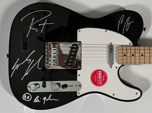 Matchbox Twenty Autograph Signed Telecaster Guitar REAL Epperson Rob Thomas +