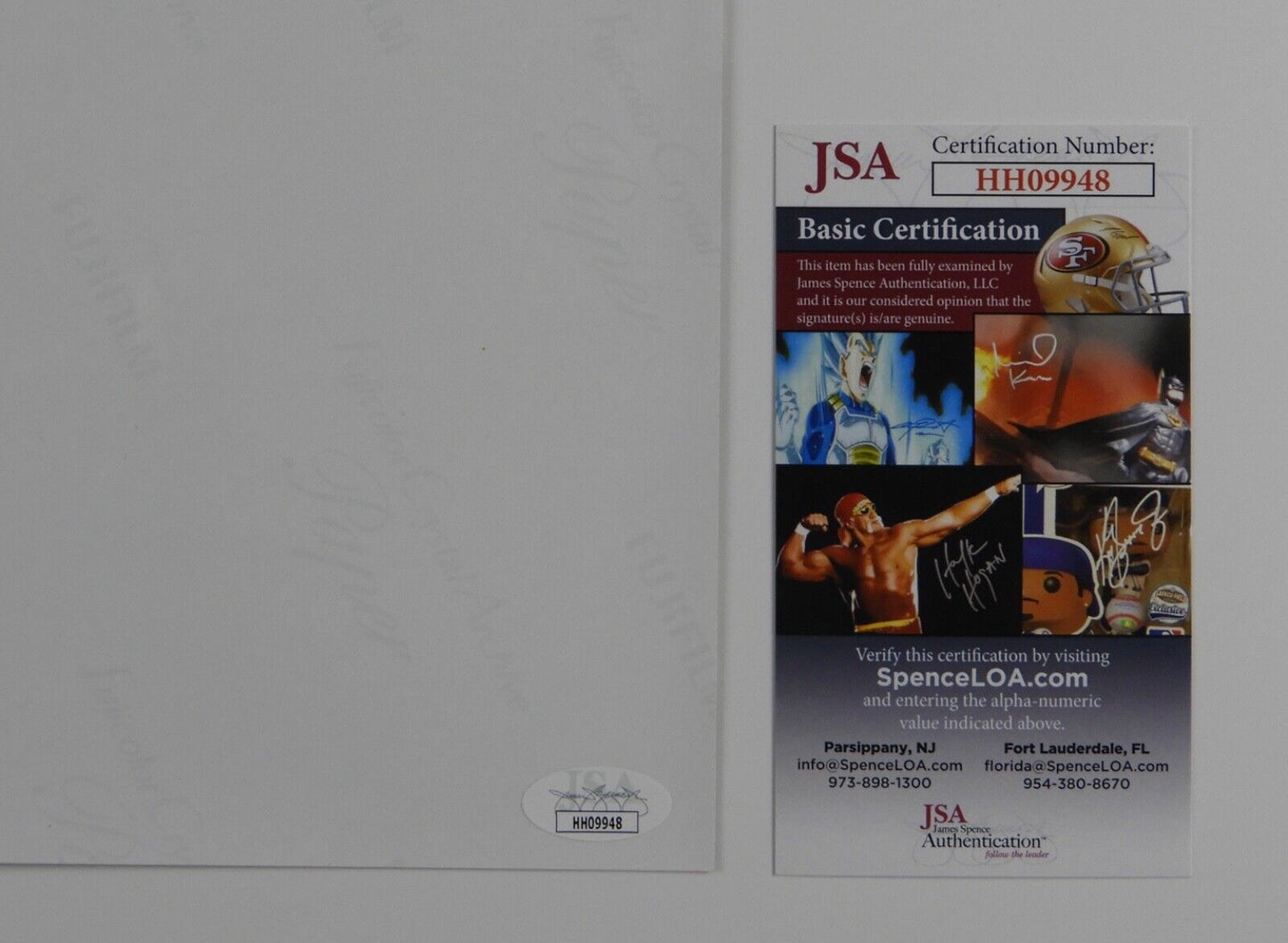 Joe Biden 46th President JSA Autograph Signed Photo COA 8 x 10