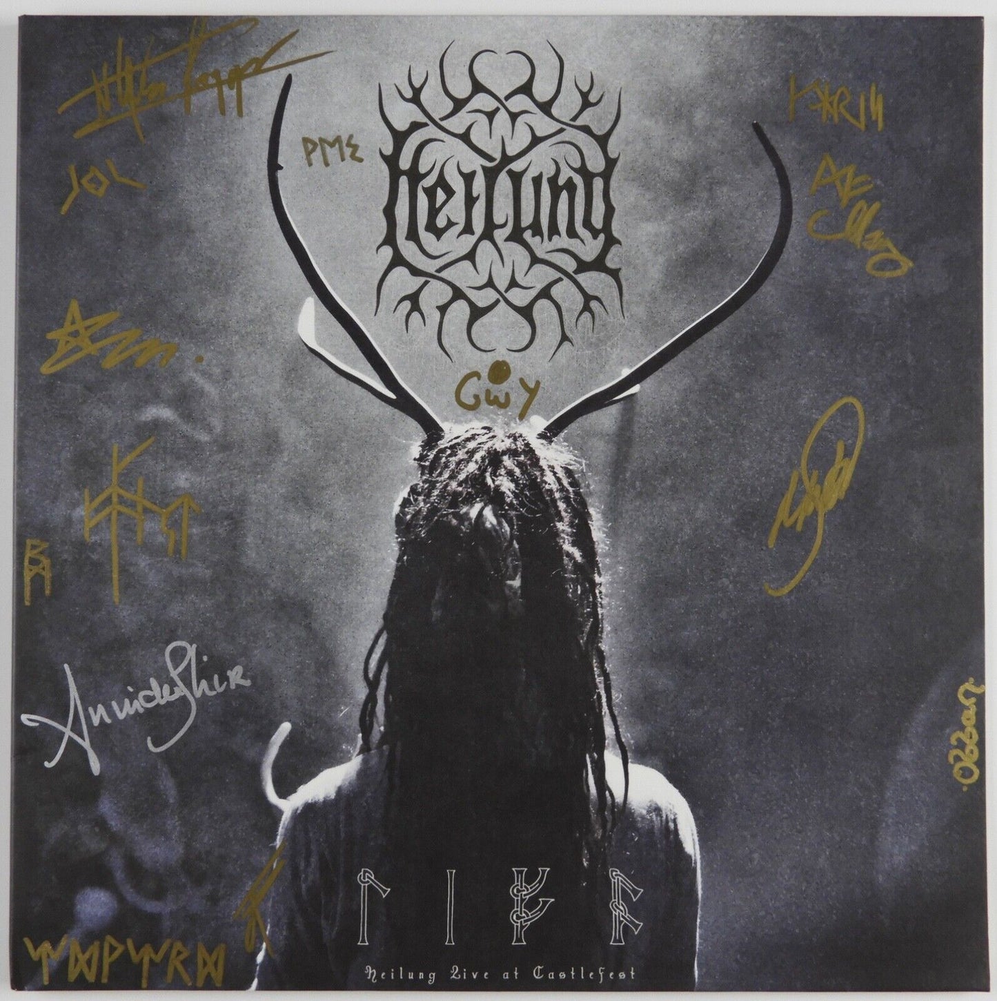 Heilung Fully Signed Autograph Vinyl Record Album Lifa