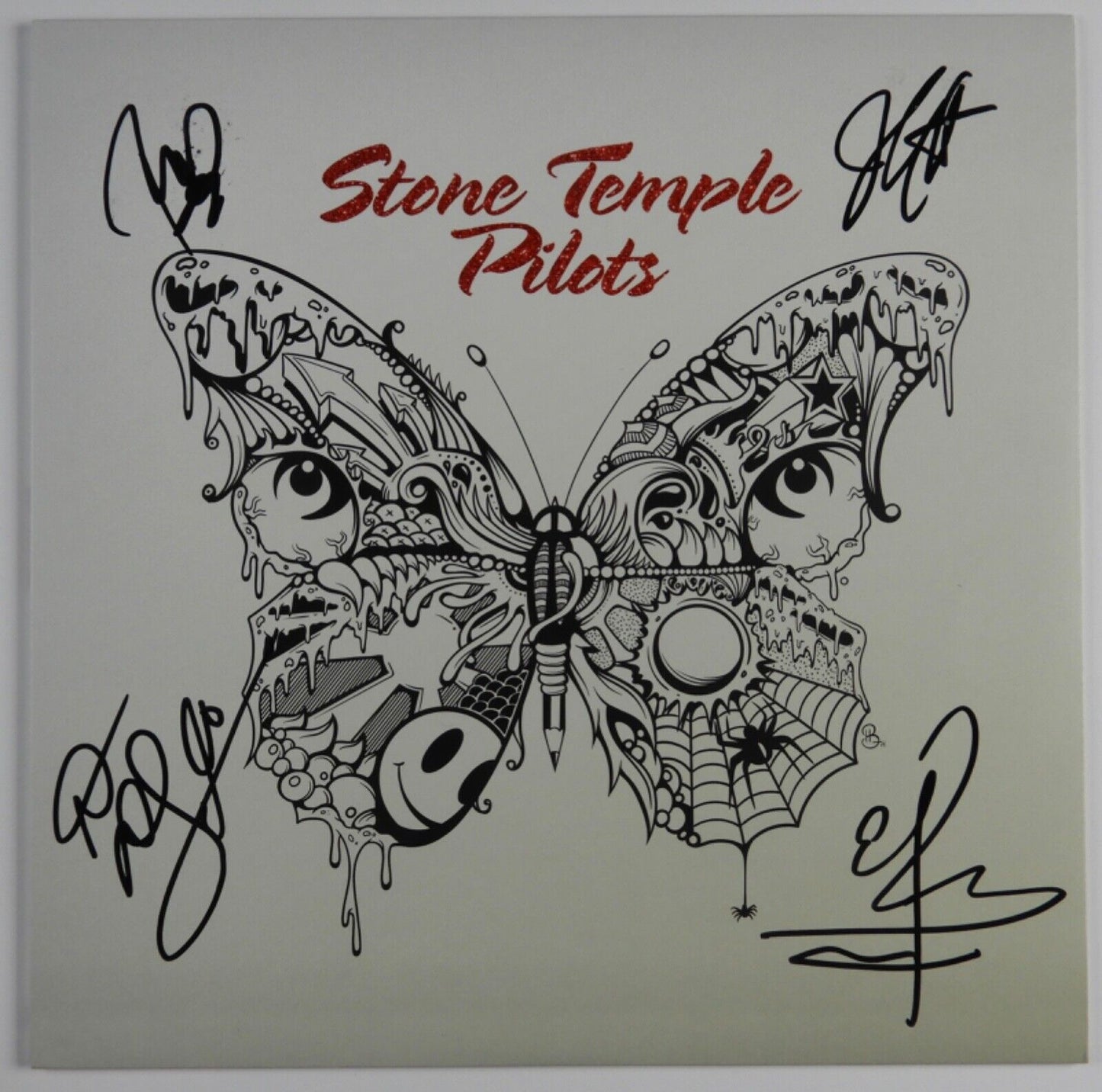 Stone Temple Pilots JSA Signed Autograph Album Record Vinyl Fully Signed