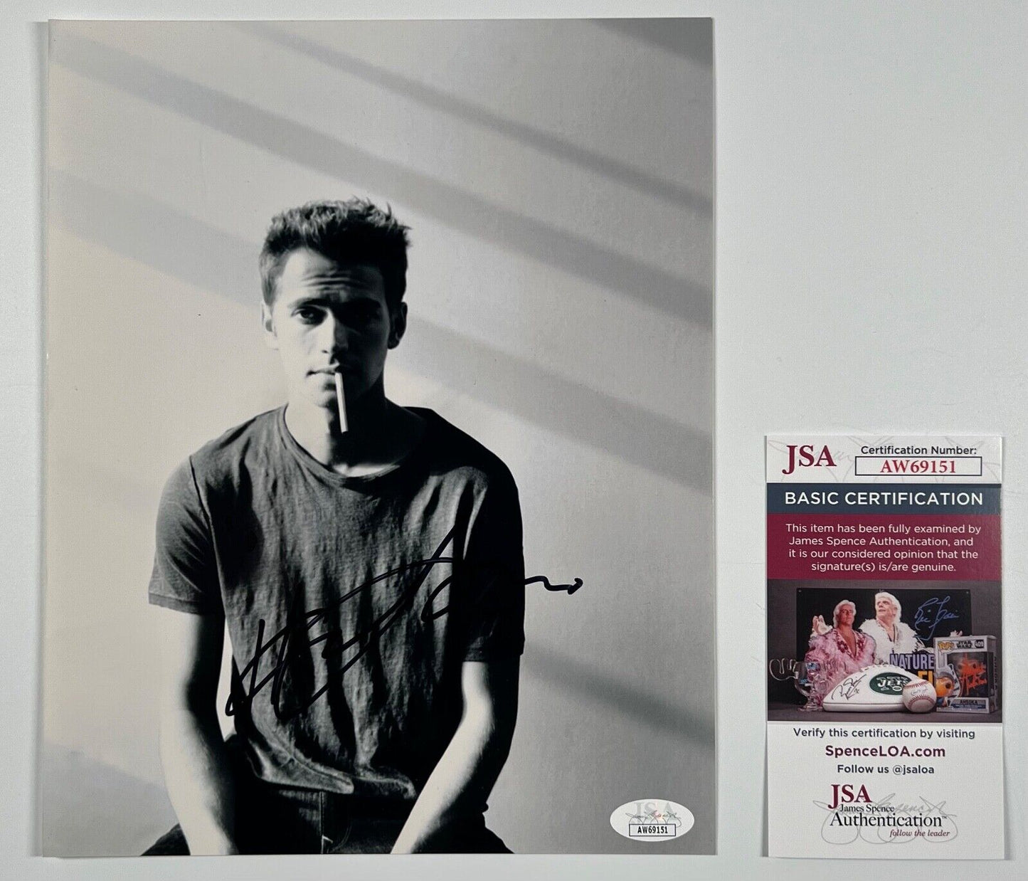 Hayden Christensen JSA Signed Autograph 8 x 10 photo