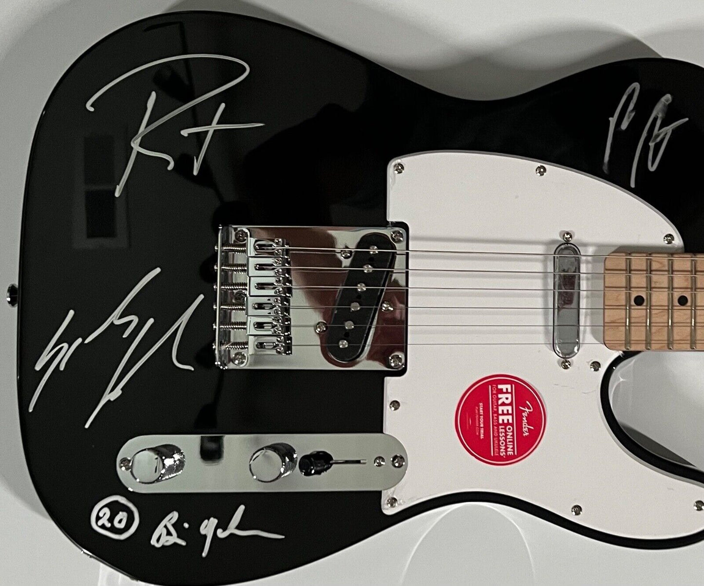 Matchbox Twenty Autograph Signed Telecaster Guitar REAL Epperson Rob Thomas +